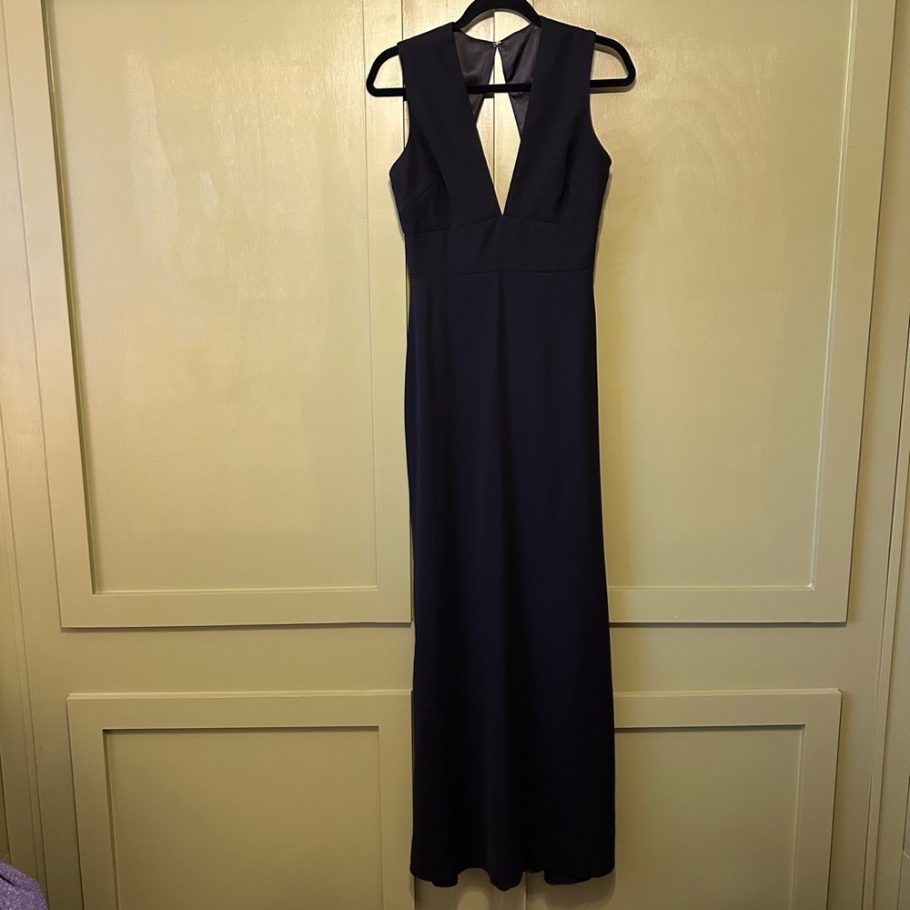 Lela Rose Black Sleeveless Dress